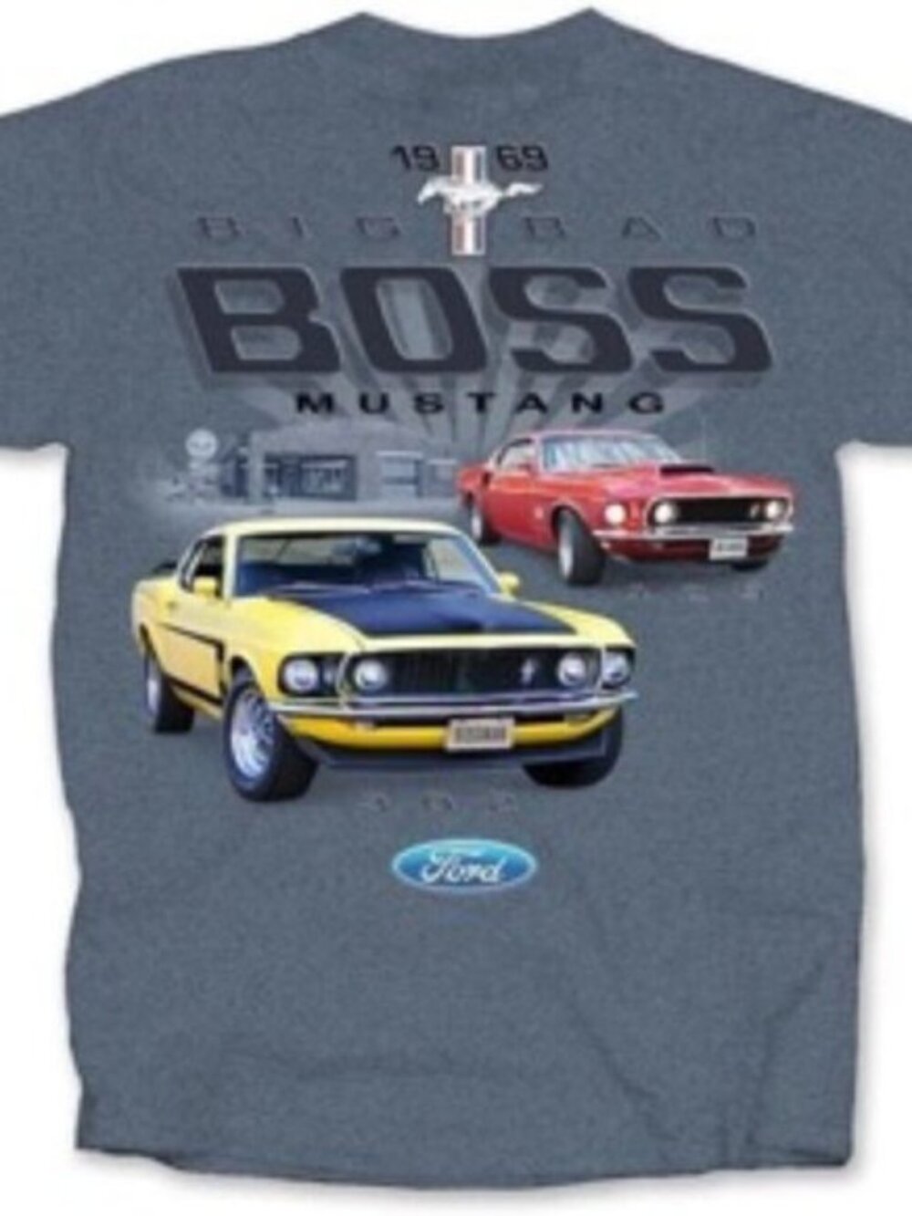 Joe Blow T's Ford Mustang Big Bad Boss 1969 Men's T-Shirt